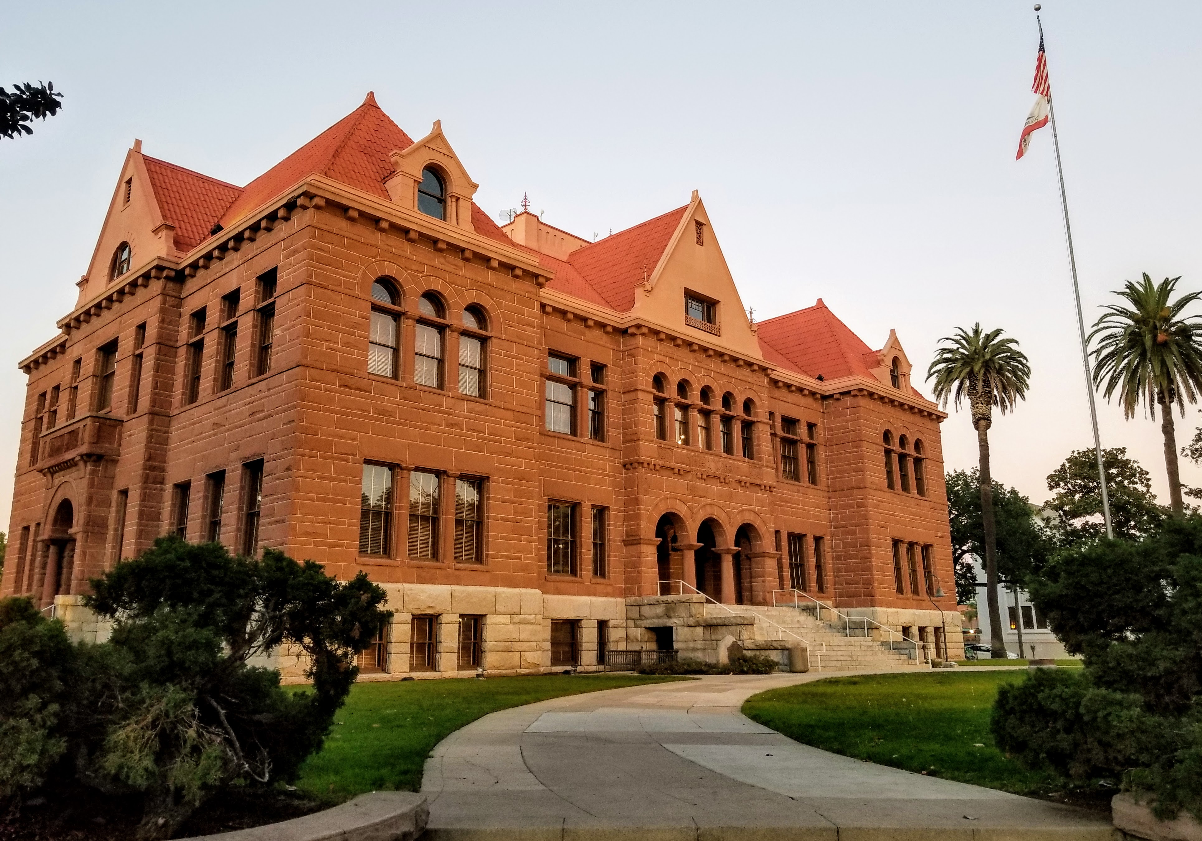 Old Orange County Courthouse in Santa Ana, California